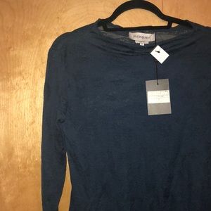 YSL brand new with tags blue long sleeve